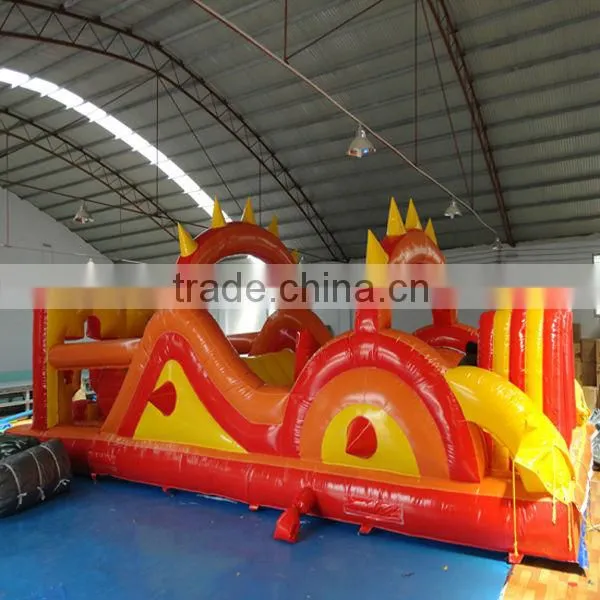 Kids inflatable obstacle course games for sale