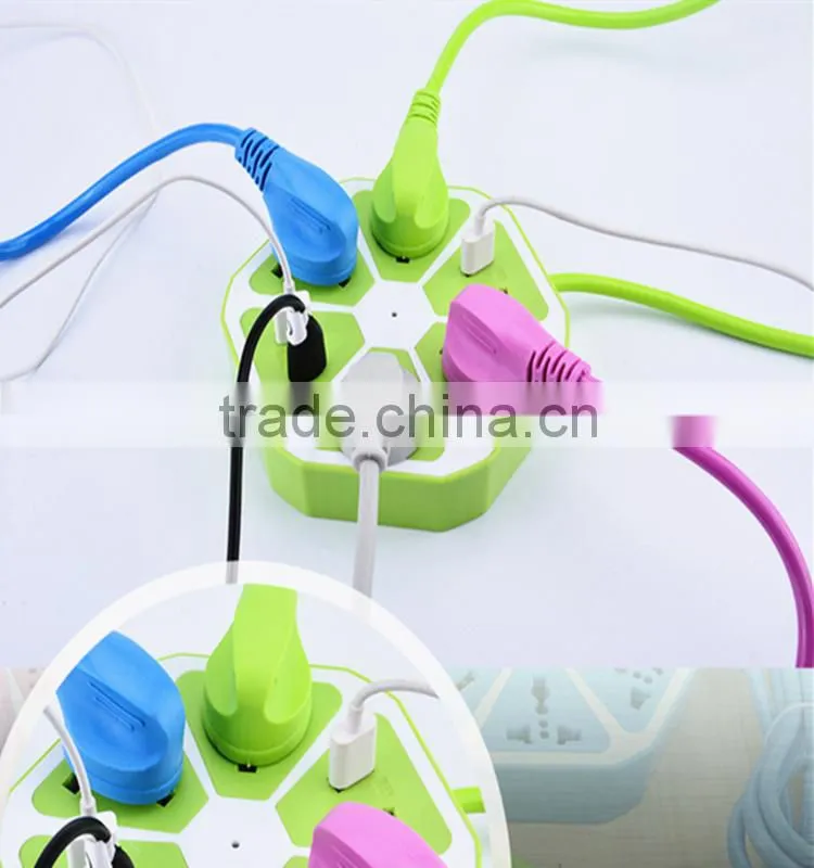 Promotional good quality smart mulitfunctional extension power socket