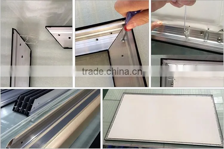 Best selling products low price transparent front projection film on frame projector screen