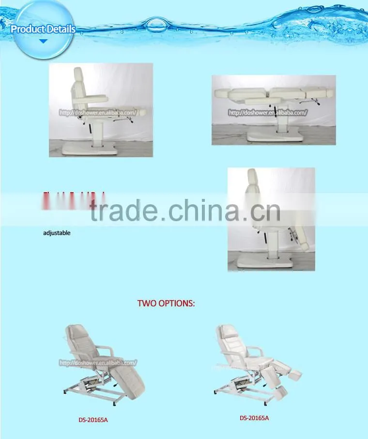 Doshower DS-20165 commercial electric motor for massage table, facial bed sheets for wholesalers