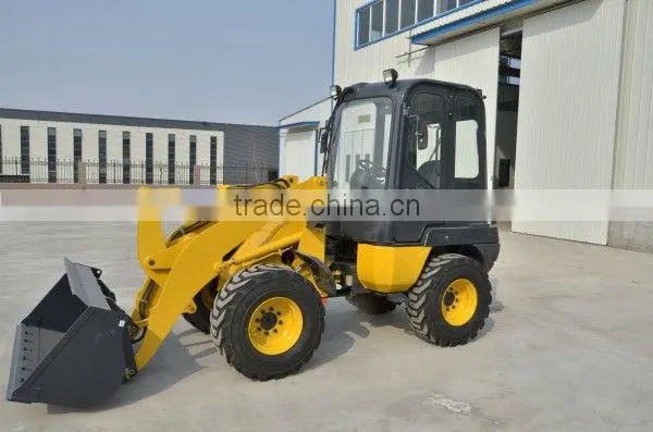 GEM-910 ZL10 hydrostatic MINI wheel loader zero tail swing CE EUROIII