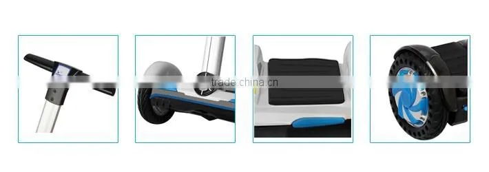 Fashionable 800W 2 wheels standing electric city scooter on hot sell