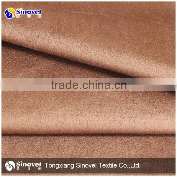 Micro Weft Suede Waterproof Fabric for garment and boots