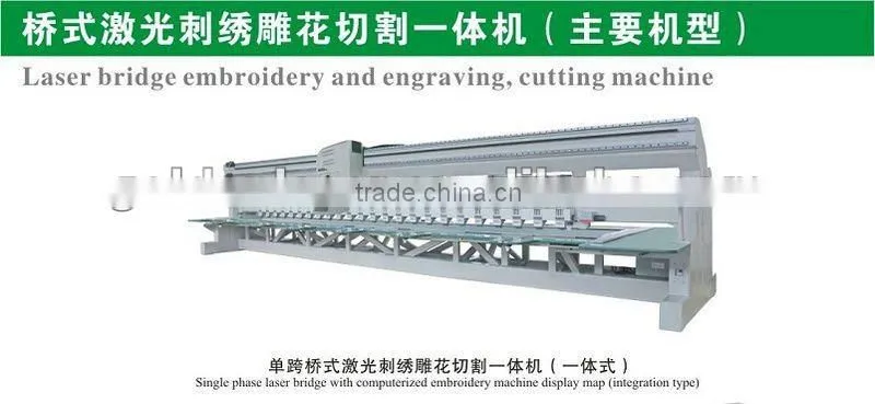 Bridge Type Laser Embroidery