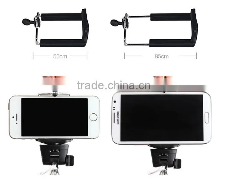 Selfie Stick With Bluetooth Shutter Button