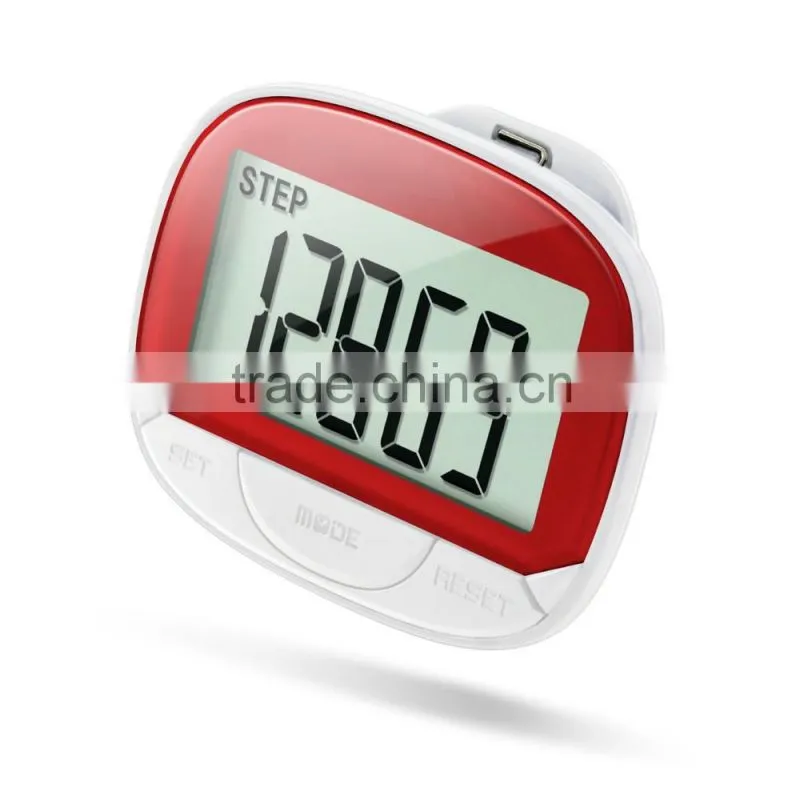 2d Big screen elderly use pedometer