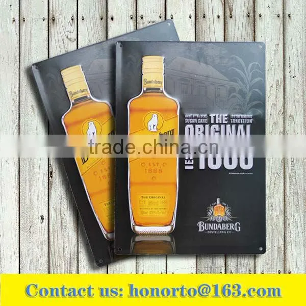 beer advertising blackboard tin sign with cardboard 45*65cm