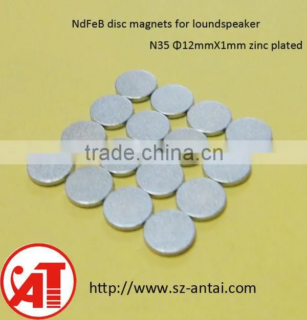 NdFeB Speaker Magnet in Round Shape