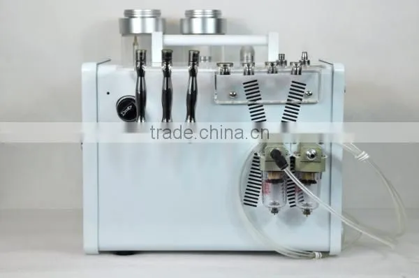 Portable microdermabrasion beauty apparatus