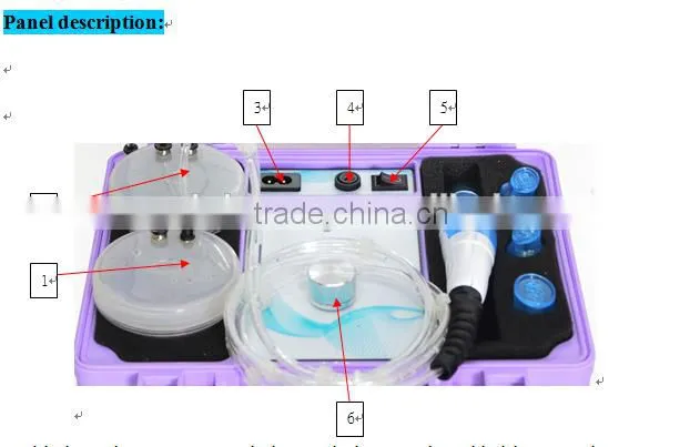 WMD-02 Hydrodermabrasion beauty Machine for salon use