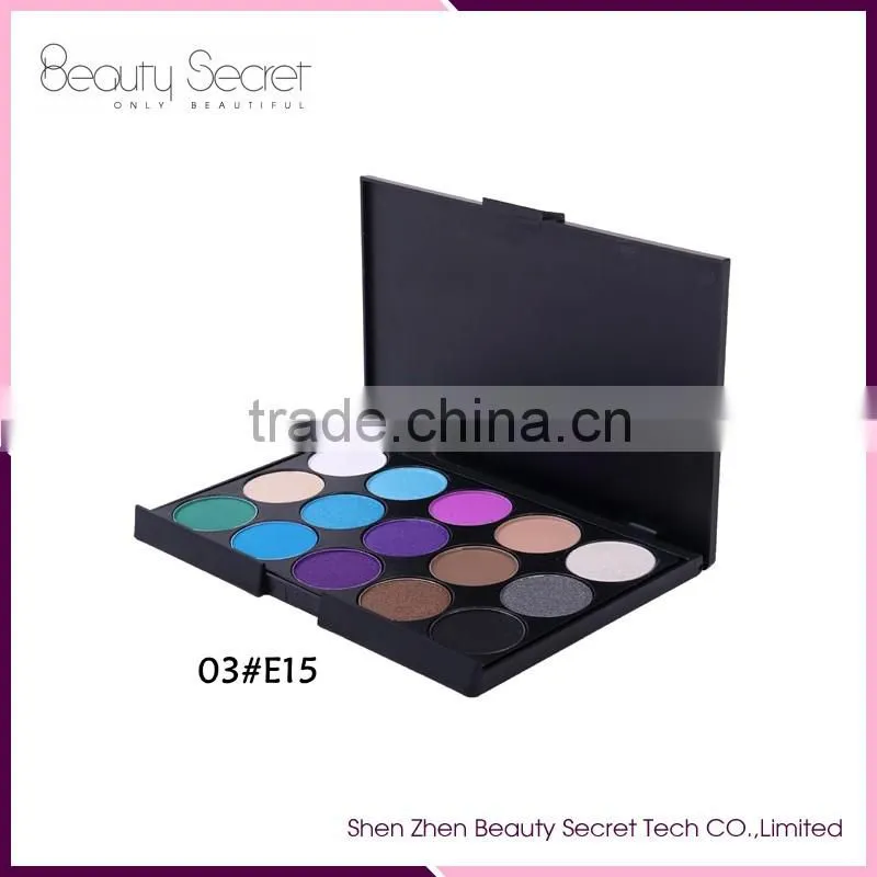 Hot Sale 15 Fashion Colors Makeup Eyeshadow Palette