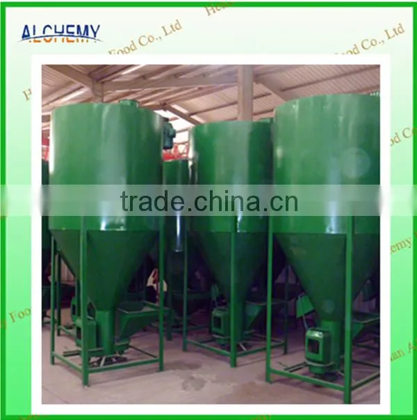 Animal feed mixing machine for poultry