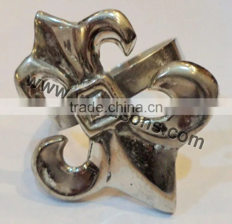 Nickel plated napkin ring Centerpiece 2014