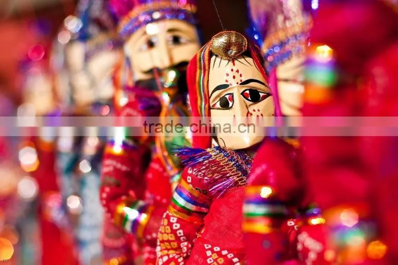 wood puppet, puppets for sale, indian puppets made in India Rich Art And Craft