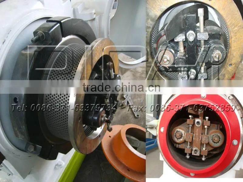 CE Certificate Ring Die 3-5 T/H Poultry Feed Pellet Production Machine / Pellet Making Machine