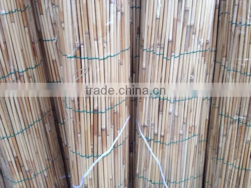 FDZ --0296 peeled reed fence /barriar