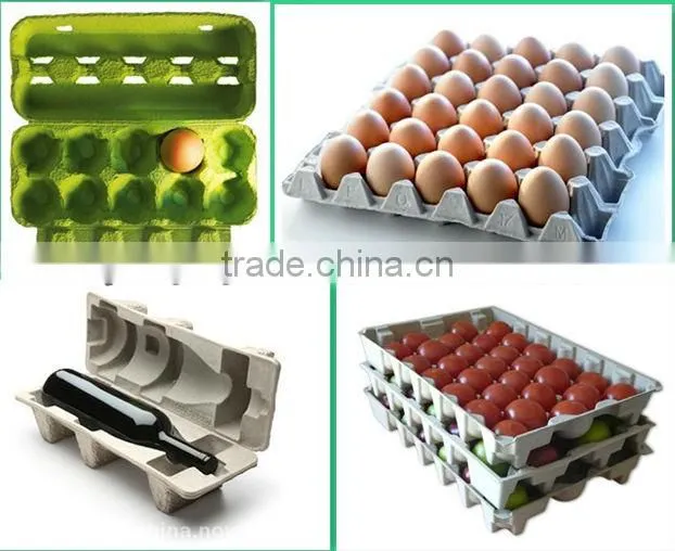 Recycled Waste Paper Eight-sided Egg Carton Making Machine