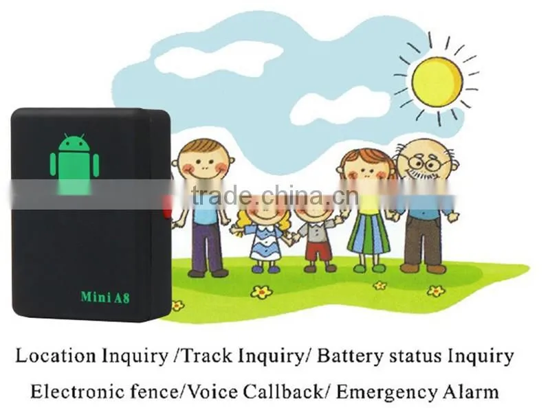Long Standby Time Personal GPS Tracker Cheap Price Mini GPS Tracker Mini A8