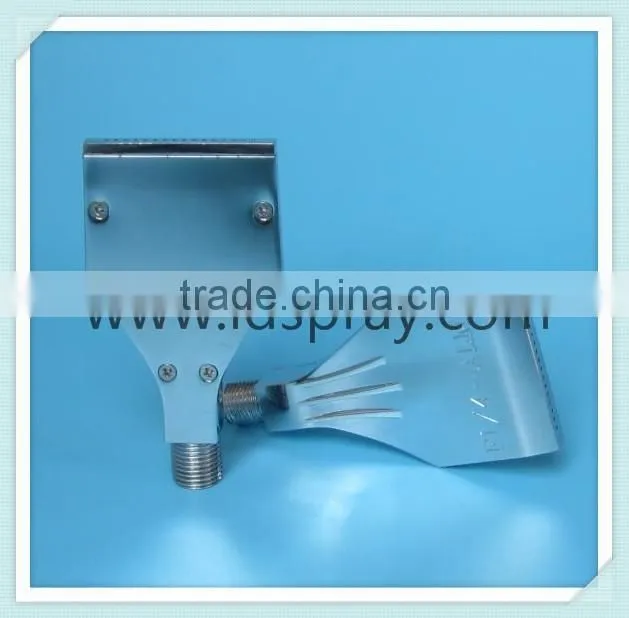 SS PP FLEXIBLE TUBE F757 1/4 BSPT ALUM OR F727F ABS WINDJET AIR NOZZLE