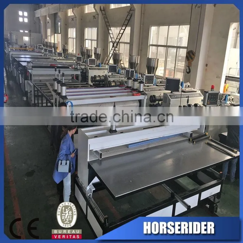 PP pe pc Hollow Sheet Board Production Line/pe pp pc advertisement board hollow sheet making plant