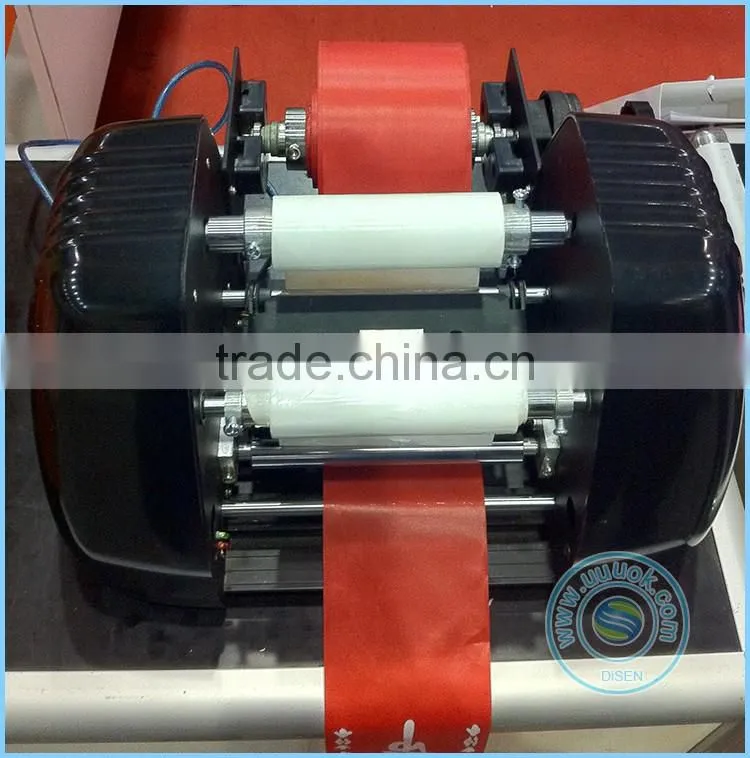 Mini high precision automatic cheap 150 printer for printing on satin ribbon