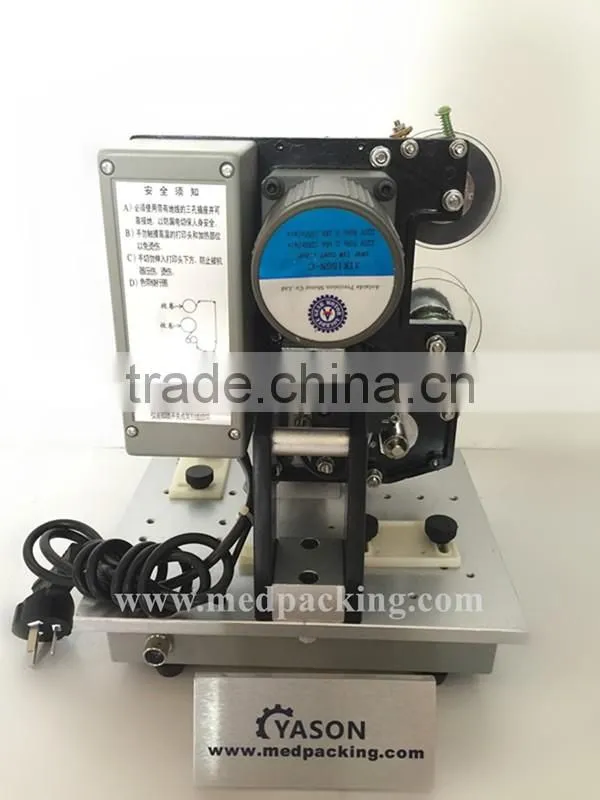 Electric ribbon coder automatic date&trademark coding machiney,highspeed marking printing equipment,printer factory