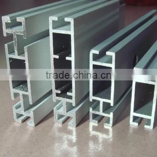 OEM aluminum profiles extruded for exhibition / display frame