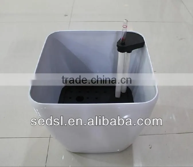 Made in China round colorful plastic plant pots