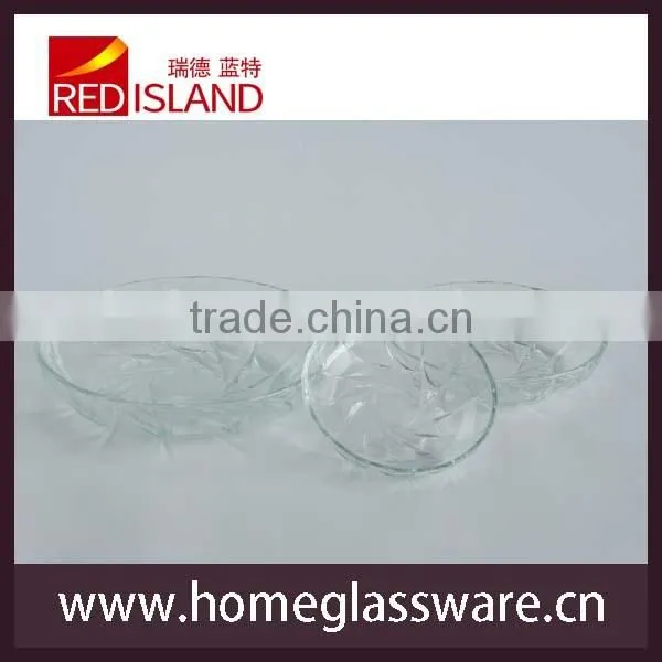 8 inch Fresh Fruit Salad glass plate