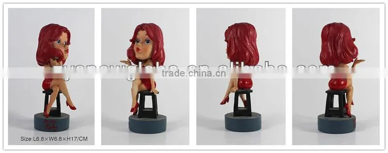 Custom resin bobble head