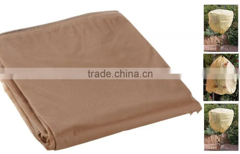 Plant Protection Cover,Fruit Plant Jackets with String,Winter Fleece Protection Hood