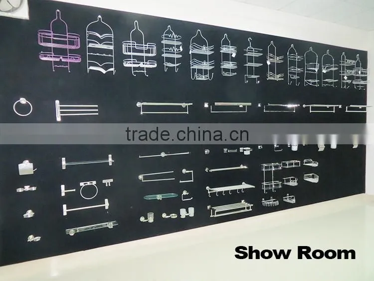 Wall Mounted Stainless Steel Bathroom Double Glass Tumbler Holders