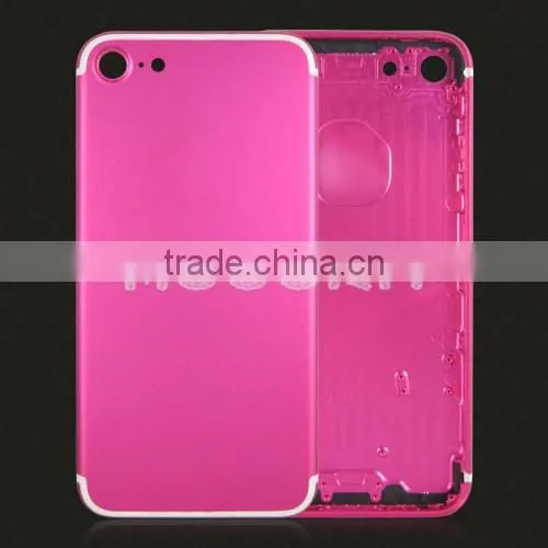 Multicolor oxidation back cover, accept custom color matte back housing for iPhone 7
