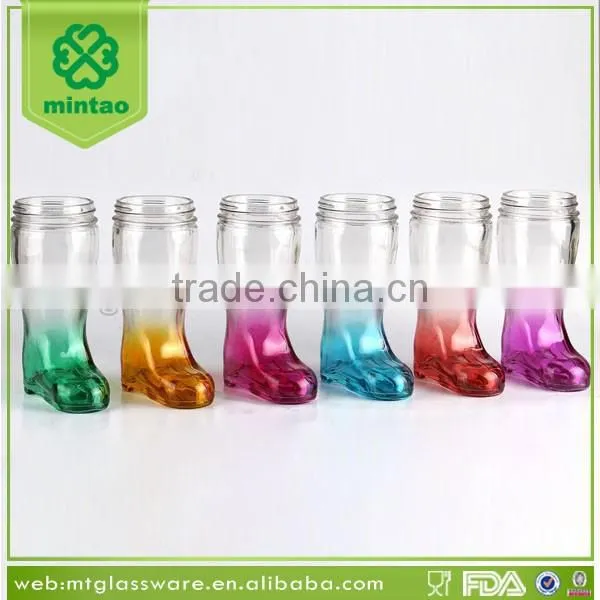 Best Selling Colorful Water Proof Stain Boot Maon Jar