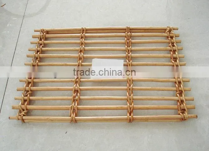 Round wicker sushi plate & wicker plate & wicker tray
