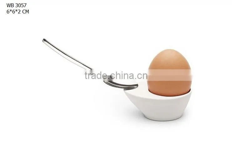 concrete Tray Egg Cup Boiled Eggs Holder Stand