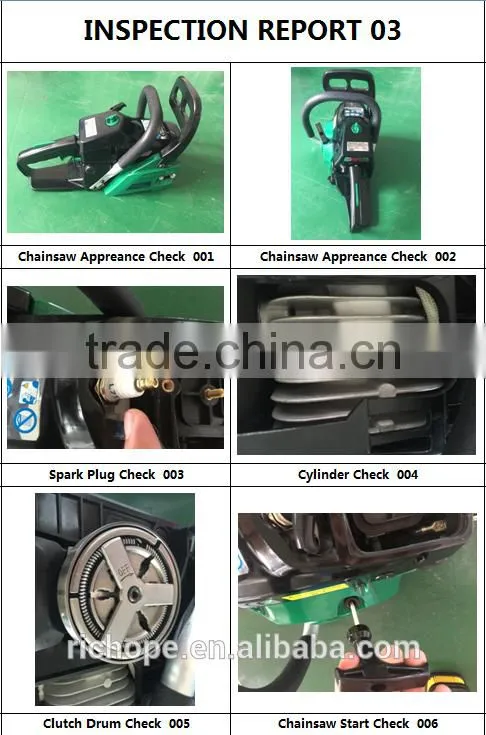 Inspection service for power tools check