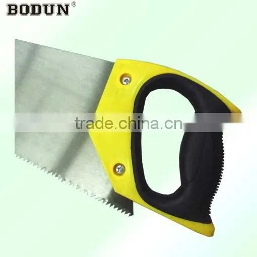 B9030-1 fashional design rubber handle hand saw