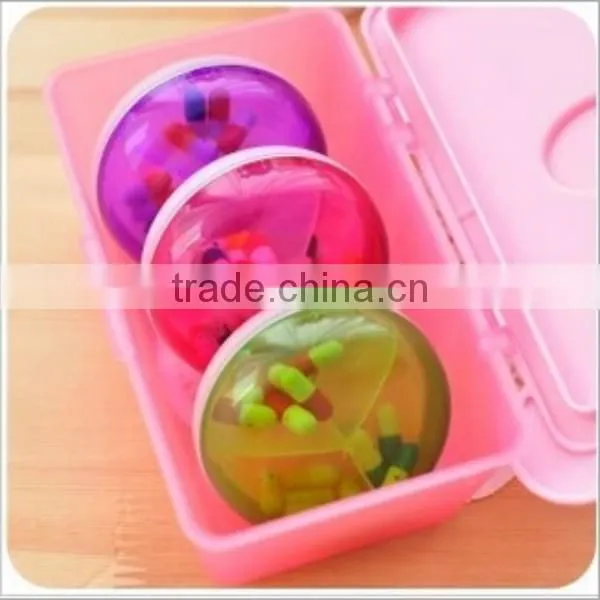 custom promotional cartoon plastic medicine storage case PP plastic pill stroage box,custom promotional plastic medicine box
