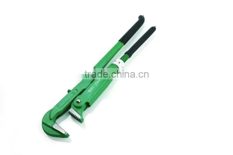 Berrylion High Carbon Steel Eagle Mouth Pipe Wrench 3/4" 1" 1.5" 2" Pipe Wrench