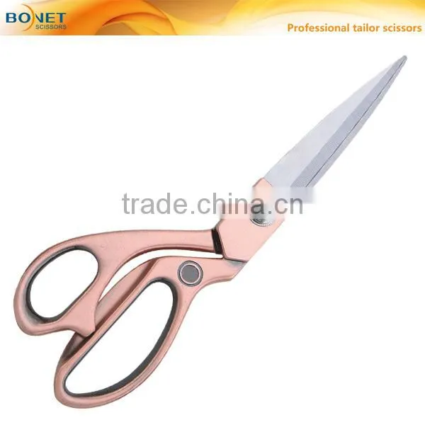 S12009 FDA certificated 9" 4.0 mm dress cut fully Stainless Steel heavy-duty tailor scissors