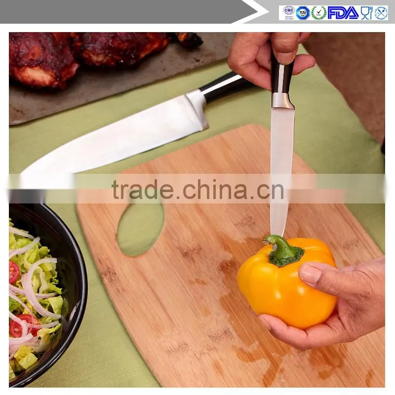 Stainless Steel and Impact Resistant ABS Handles 8" Chef Knife and 5" Utility Knife