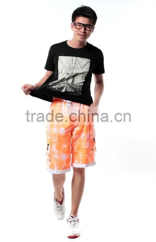 wholesale cheap all kinds of color polyester mens beach shorts