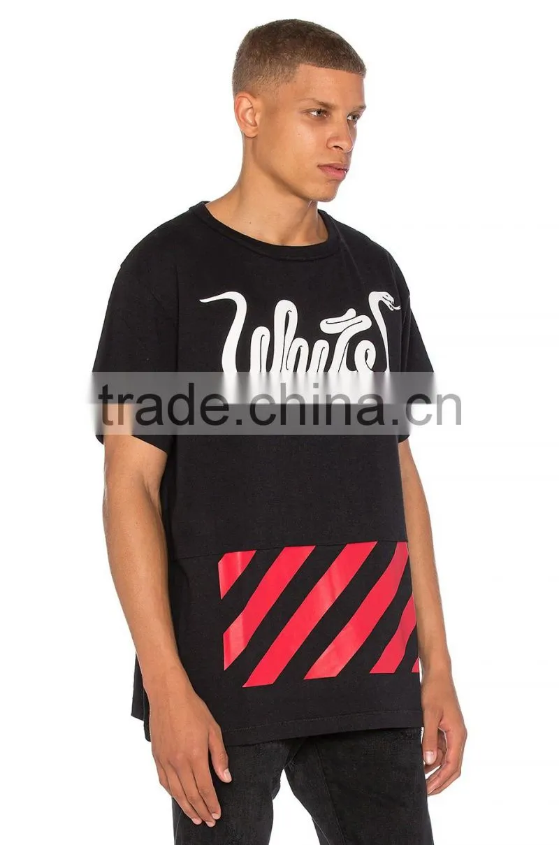 Good quality casual modern top grade men's plain t-shirts