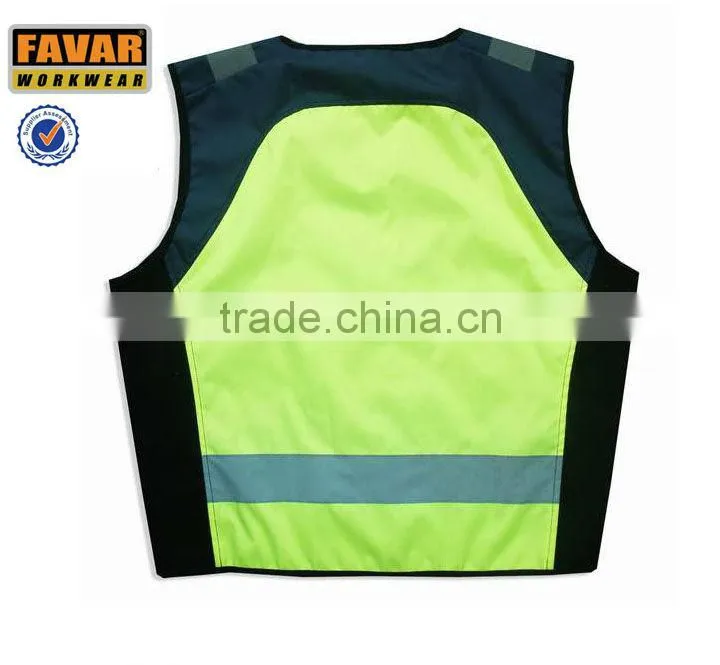 waterproof quick dry mesh outdoor vest hi-vis mens vest