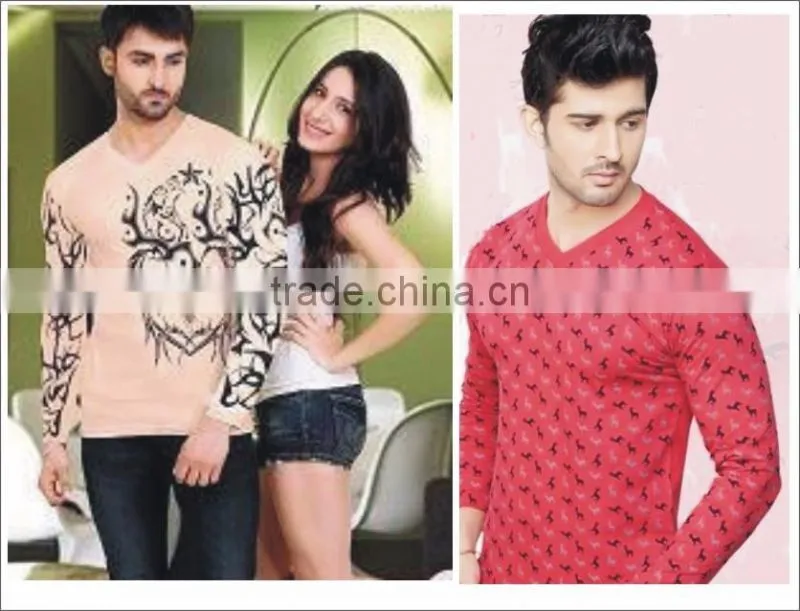 T-Shirt V Neck For Men