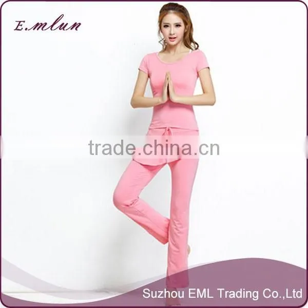 Latest summer ladies yoga suit unique design wholesale tight belly dance costume