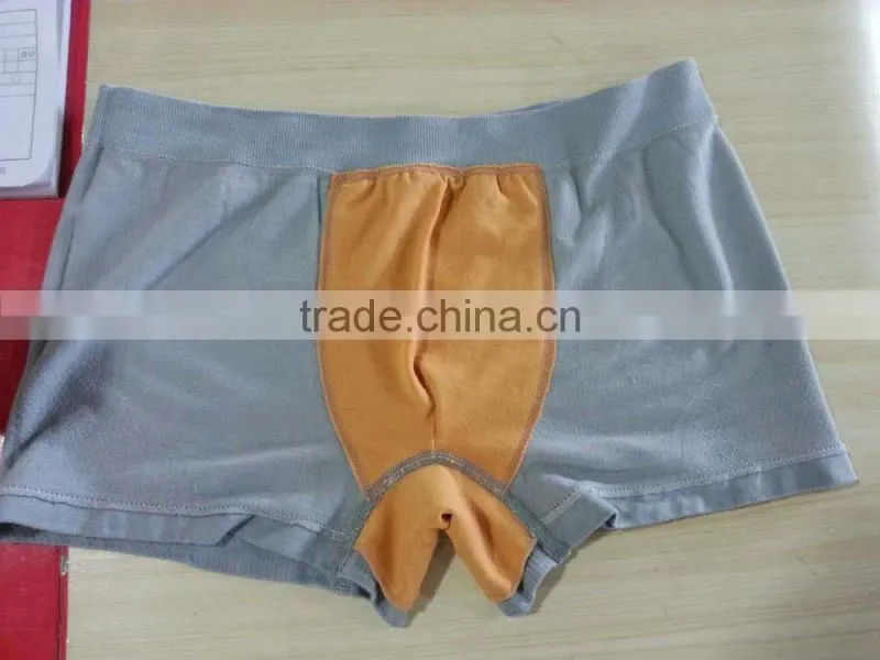 Bamboo Fiber Men Seamless Boxer Shorts