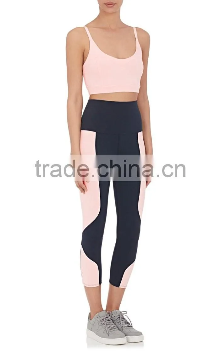 Wholesale sports wear women 2017 tight yoga apperal for fitness/ running/ yoga