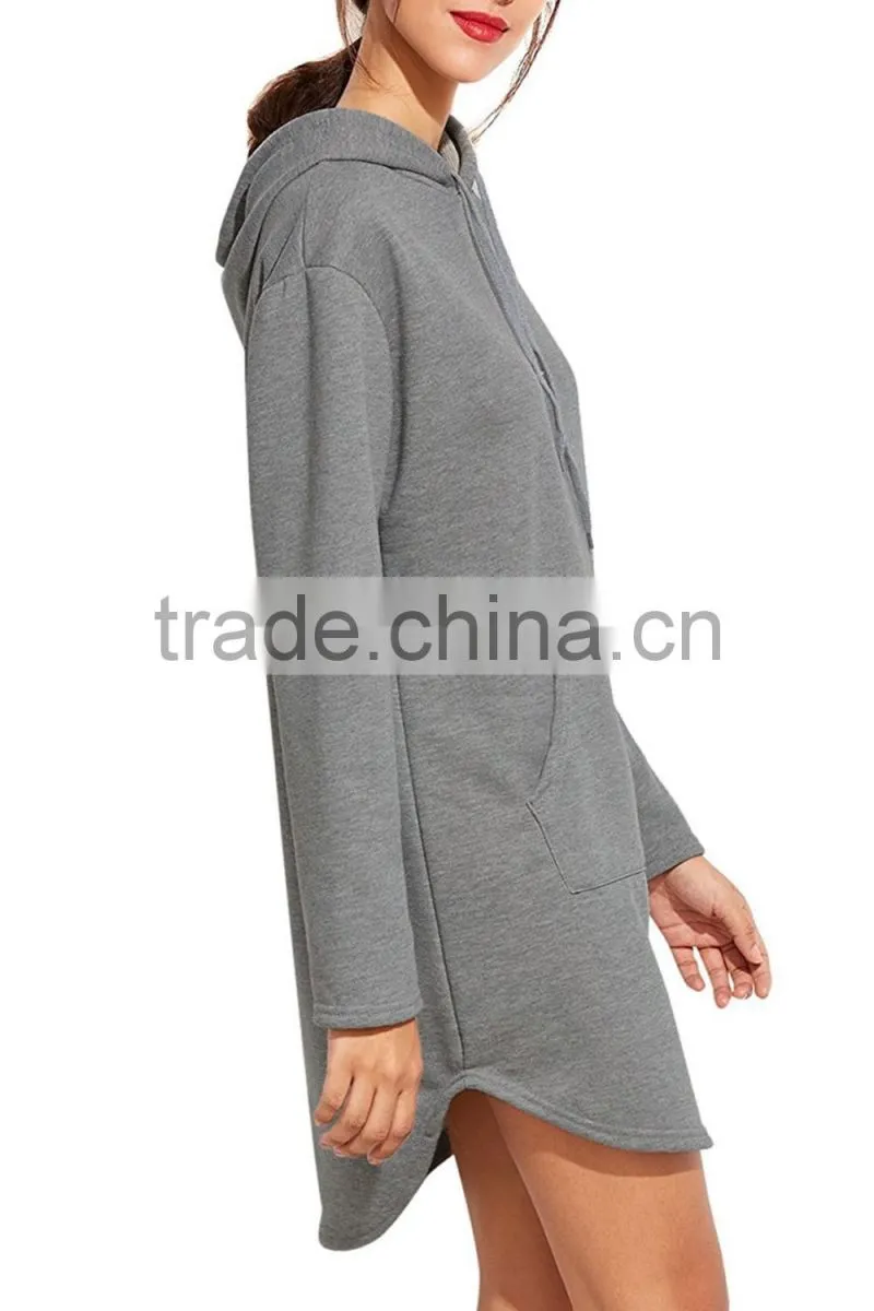 OEM custom print design logo unisex long sleeve plain hoodies for wholesale 2017